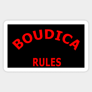 Boudica Rules Sticker